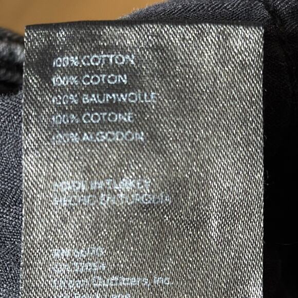 Free people We the free low rise western style straight baggy jeans size 28 - Picture 7 of 8